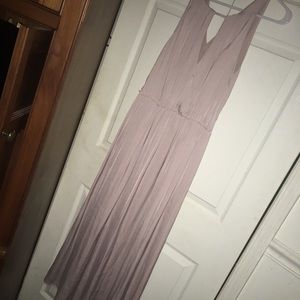 Jennifer Lopez L Blush Floor Length Formal Dress